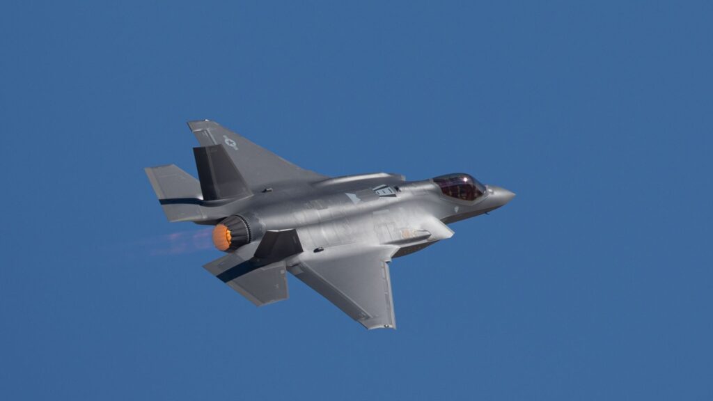 F-35 In the sky